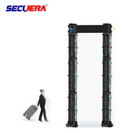 Multi Zone Door Frame Metal Detector Waterproof Audible And Volume Adjustable