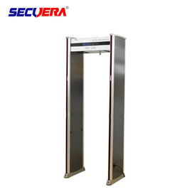 walk through metal door ip55 waterproof frame detector security gate Single /6 /12/18 /33 Zones