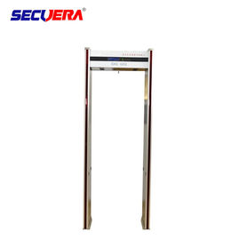walk through metal door ip55 waterproof frame detector security gate Single /6 /12/18 /33 Zones