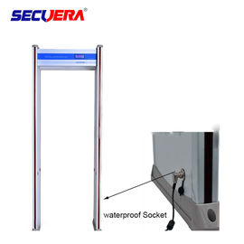 Adjustable Sensitivity Walk Through Metal Detector With PVC Synthetic Material