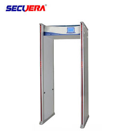 Remote Control Walk Through Metal Detector 8 Zones With CCTV Camera 220V / AC