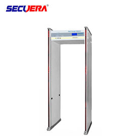 Remote Control Walk Through Metal Detector 8 Zones With CCTV Camera 220V / AC