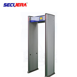 Bus Station Archway Metal Detector 20 Security Level With 20W Power Consumption