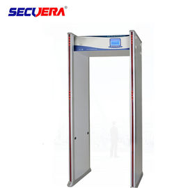 Bus Station Archway Metal Detector 20 Security Level With 20W Power Consumption