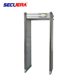6 Zones Archway Metal Detector Walk Through Security Scanners For Police Facilities