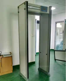 6 Zones Archway Metal Detector Walk Through Security Scanners For Police Facilities