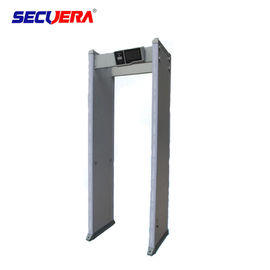 ABS Indoor / Outdoor Archway Metal Detector 6 Zone Intelligent Multi Alarm Indication