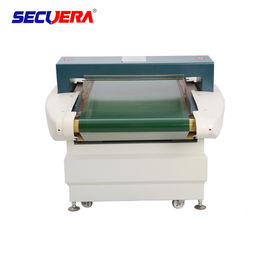 AC220V Alarm Garment Conveyor Belt Metal Detector Customized 50-60HZ High Sensitivity