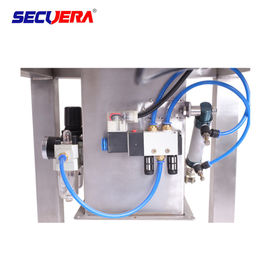 Digital Metal Detector Conveyor System LCD Screen For Food Spice Rubber Recycling