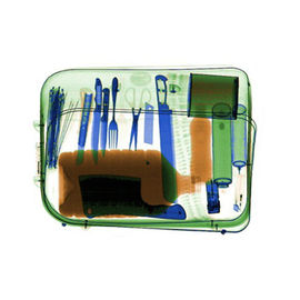 Airport Parcel Security X Ray Machine Scanner With Multi - Energetic Distinguish Objects x ray baggage scanner machine