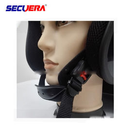 Black Anti Riot Helmet Shell Abs And Visor Pc  For Police Riot Control