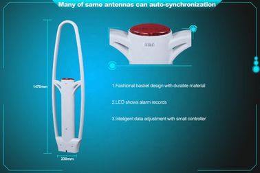 Supermarket Electronic Turnstile Gates Anti Theft Alarm Sensor 58Khz AM EAS Security System