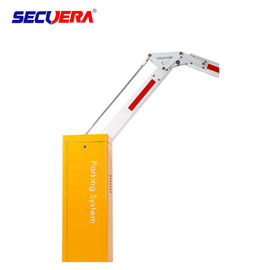 car parking and toll access control automatic articulated DC parking boom barrier gate with long range rfid reader
