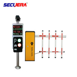 Car Parking System Solutions Turnstile Barrier Gate With Car Camera / Parking Sensor