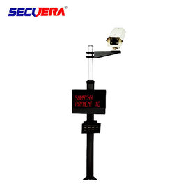 Automatic Car Parking LPR Camera License Plate Recognition System with Folding Boom Barrier Gate