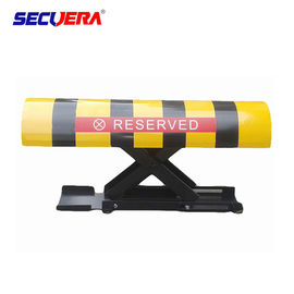 High Strength Steel Manual Parking Lock , Parking Space Barrier Lead Acid Battery