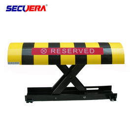 High Strength Steel Manual Parking Lock , Parking Space Barrier Lead Acid Battery