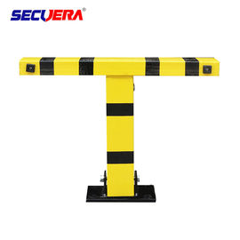 Steel Parking Lot Post Removable Safety Barrier Pyrolitic Coating 3 Years Warranty