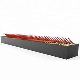Metal One Way Traffic Flow Plate Hydraulic Rising Bollards For Security Spike Barrier Lock