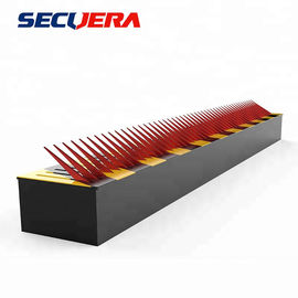 Metal One Way Traffic Flow Plate Hydraulic Rising Bollards For Security Spike Barrier Lock