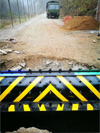 Electric Hydraulic Rising Road Blocker Anti - Terrorist Shallow Mounted Low Noise