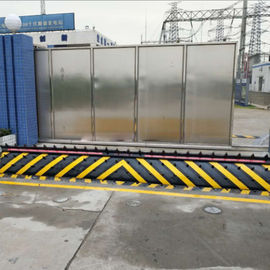 Three Meter Electric Hydraulic Road Blocker Anti Terrorist Shallow Mounted Durable