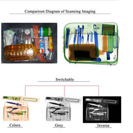 304 Stainless Steel Ray Baggage Scanner Machine , Airport Security Inspection System