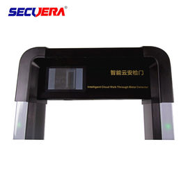 60W Walk Through Security Metal Detectors 6 Zones Door Frame SE-9045 Remote Control