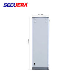 High Sensitivity Walk Through Metal Gate , Arched Metal Detector Connect With PC