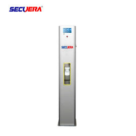 304 Stainless Steel Walk Through Temperature Scanner Thermal Sensor With Disinfectant Cartridge