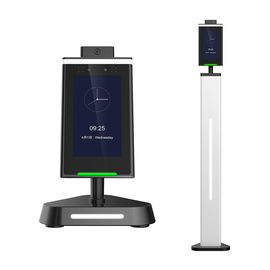 Face Recognition Metal Detector Walk Through Lcd Digital Contactless Body Thermometer