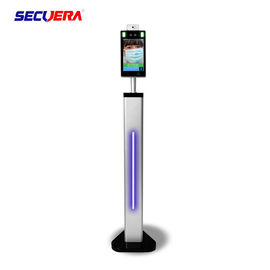 8 Inch Walk Through Temperature Scanner Time Attendance Access Control System
