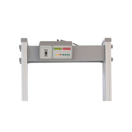 LCD Display Walk Through Temperature Scanner Infrared Human Body Temp Measurement