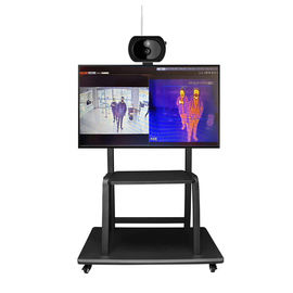 Access Control Walk Through Thermometer Infrared Body Temperature Detecting Door