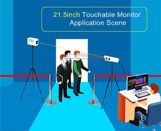 Non Contact Walk Through Temperature Scanner Human Body Temperature Detection