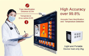 Non Contact Walk Through Temperature Scanner Human Body Temperature Detection