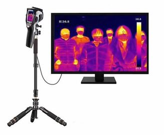 LCD Display Walk Through Temperature Scanner Automatic Infrared Thermometer Camera