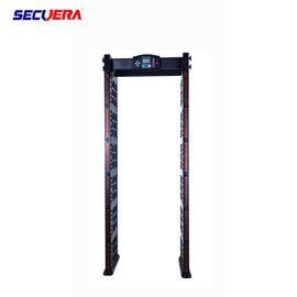 Outdoor Walk Through Security Metal Detector Gate Light Weight ABS Material