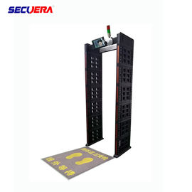 18 Zones Walk Through Temperature Scanner Non Contact Door Frame LCD Display