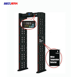 Non Contact Walk Through Temperature Scanner Wrist Temp Detector 18 Zones Customizable