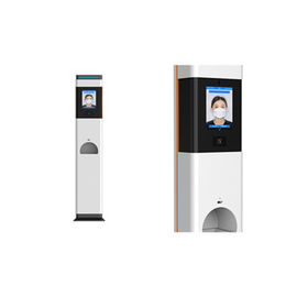Non Contact Infrared Walk Through Body Temperature Scanner With Hand Sanitizer