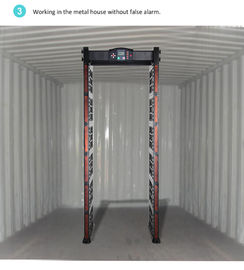 18 Zones Non Contact Walk Through Temperature Scanner For School Mall Hotel Airport