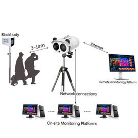 IP65 Waterproof Walk Through Temperature Scanner Body Thermal Camera For Airport