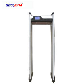 Infrared Body Temperature Checking Scanner , Walk Through Metal Detector For Public Area