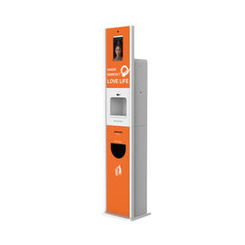 12V DC Hand Sanitizer 1280x800 Face Recognition Terminal Machine