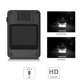CMOS Body Worn Video Camera IR Night Vision Patrol Guard 38 Megapixel H265