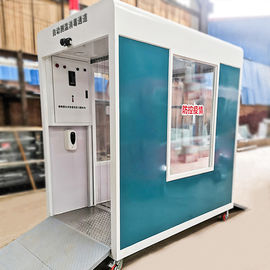 Body Temperature Detection Walk Through Security Metal Detectors Disinfection Channel