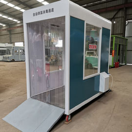 Body Temperature Detection Walk Through Security Metal Detectors Disinfection Channel