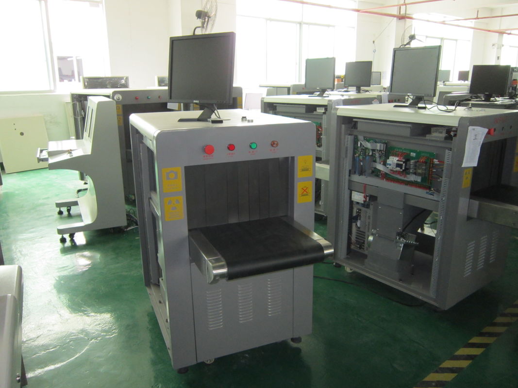 43 Mm Steel Penetrate Security Baggage Scanner For Subway / Metro / Railway