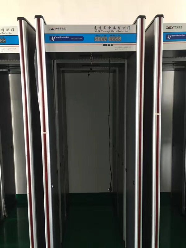 High Sensitivity Multi Zone Door Frame Metal Detector Walk Through For Security